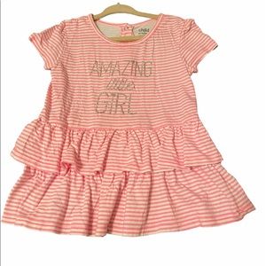 Pink striped “Amazing Little Girl”